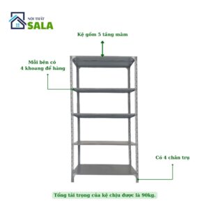 KỆ V LỖ 5 TẦNG 1 KHOANG