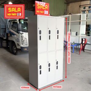 Tủ Locker Sắt Treo Đồ Khóa Cao Cấp