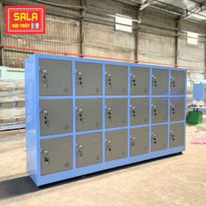 Tủ Locker Sắt 18 Ngăn Cao Cấp