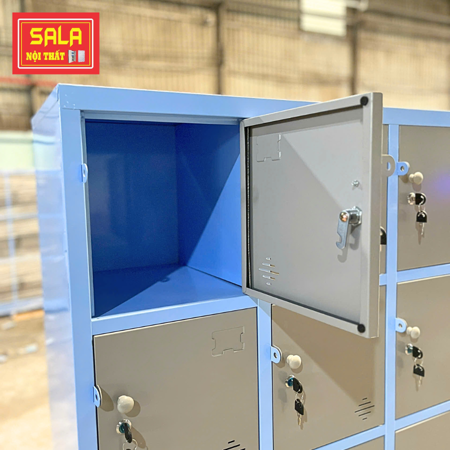Tủ Locker Sắt 18 Ngăn Cao Cấp