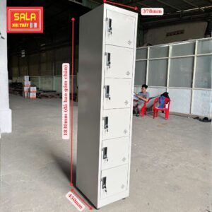 TỦ LOCKER 6 NGĂN (MÃ 6C1K)
