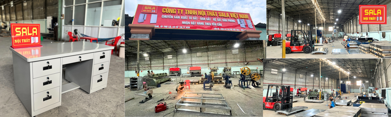 Xưởng Sản Xuất Tủ Sắt Nội Thất Sala