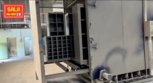 Công Đoạn 4: Sơn Tĩnh Điện Khép Kín – Lớp Bảo Vệ Hoàn Hảo