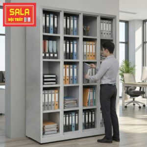 Kệ sắt đựng hồ sơ văn phòng