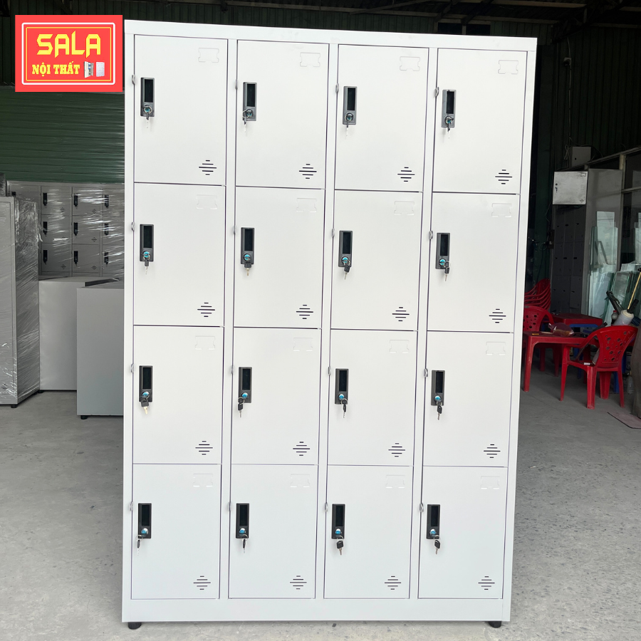 TỦ LOCKER SẮT 16 NGĂN