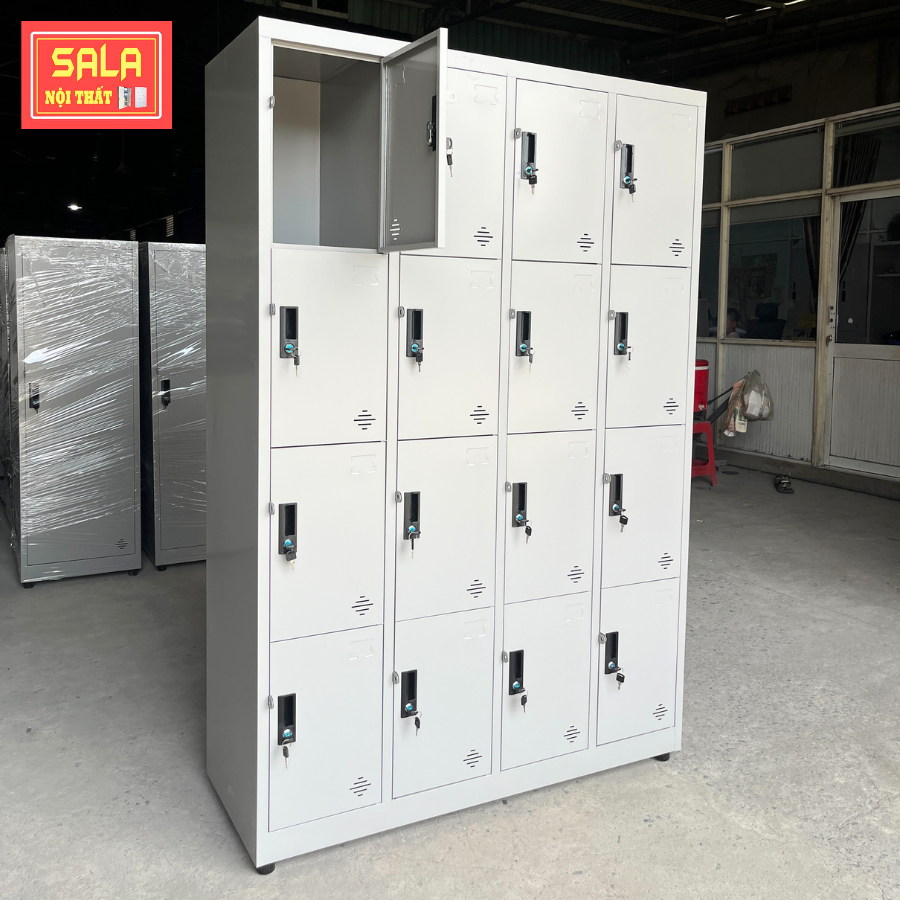 TỦ LOCKER SẮT 16 NGĂN