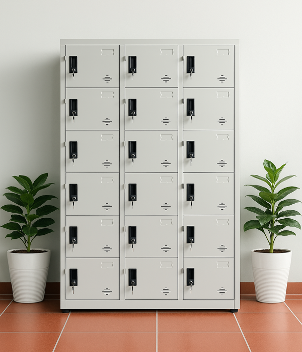 Cách ứng dụng tủ Locker và tiêu chuẩn 5S để tối ưu hóa không gian nhà xưởng