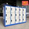 TỦ LOCKER 15 NGĂN ĐỂ ĐỒ CHO HỌC SINH, TỦ SẮT LOCKER, TỦ LOCKER SẮT