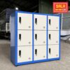 TỦ LOCKER 9 NGĂN ĐỂ ĐỒ CHO HỌC SINH, TỦ SẮT LOCKER, TỦ LOCKER SẮT