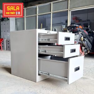TỦ SẮT 3 HỘC KÉO