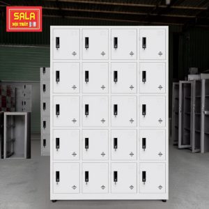 TỦ LOCKER 20 NGĂN CỘT NỔI