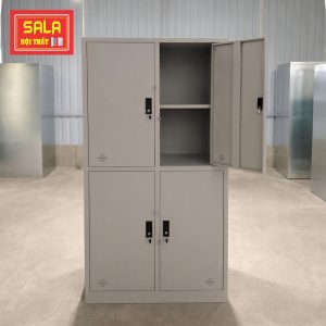TỦ LOCKER 4 NGĂN CỘT NỔI