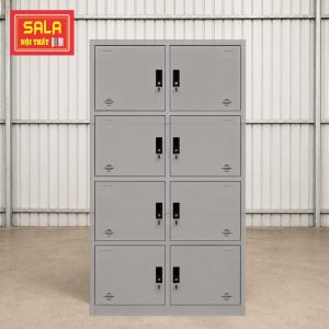 TỦ LOCKER 8 NGĂN CỘT NỔI