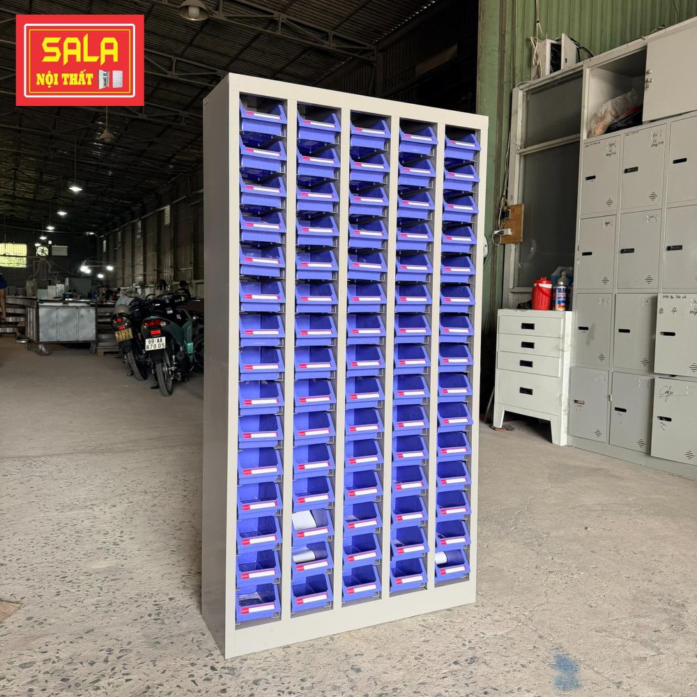 KỆ ĐỰNG 75 KHAY NHỰA