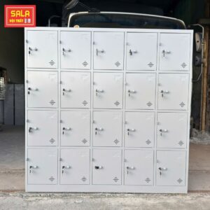 TỦ LOCKER CỘT NỔI 30 NGĂN ĐẶT