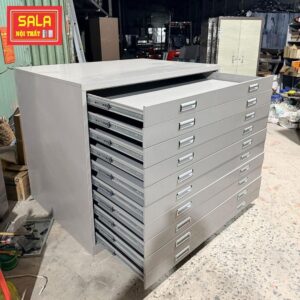 TỦ SẮT 10 HỘC KÉO