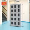 tủ locker sắt 15 cánh mica
